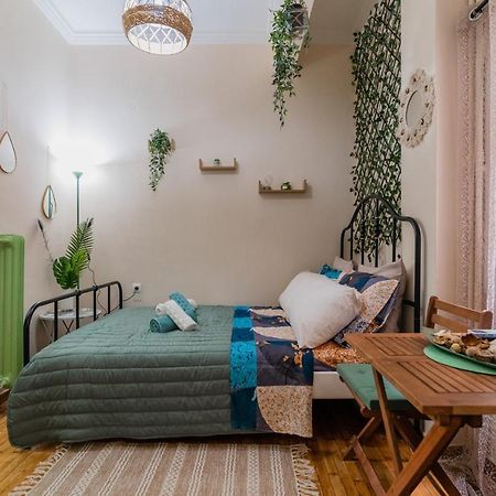 Green Boho Apartment Athen Exterior foto